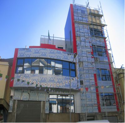 Revêtement de façade en alucobond et mur-rideau pour la NCEP Sour-El-Ghozlan