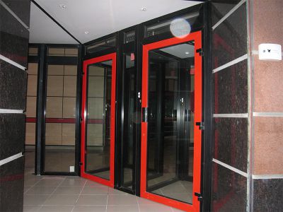 Sas d'entrée pour la CNEP Sidi Yahia